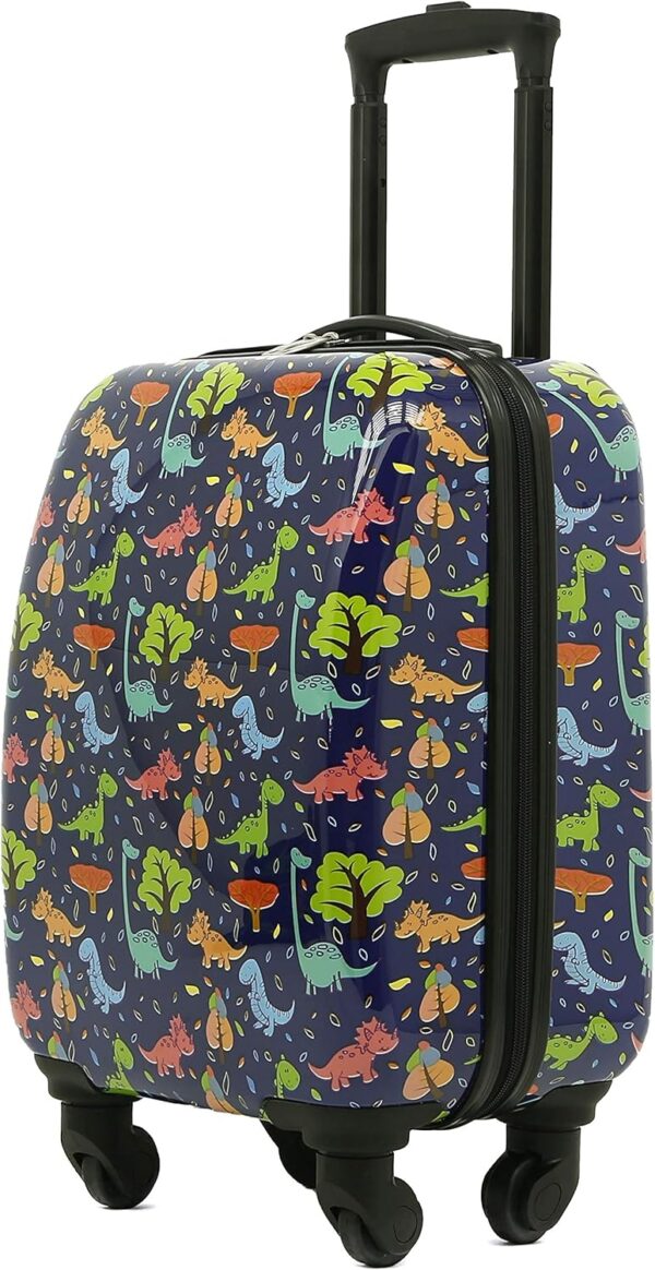 Travelers Club 5 Piece Kids' Luggage Set, Dino - Image 4