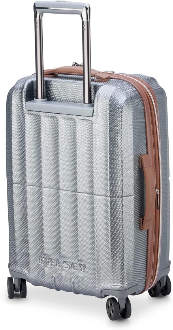 DELSEY PARIS Carrousel Hardside Expandable Luggage with Spinner Wheels, Graphite, Carry-on 21 Inch - Image 6