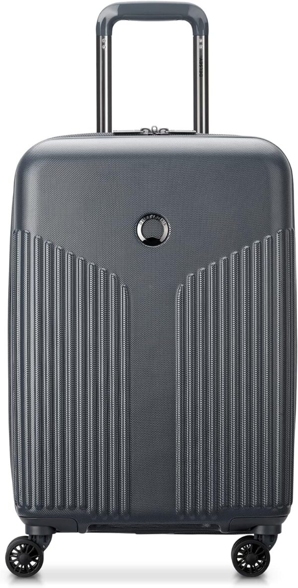 DELSEY PARIS Comete 3.0 Hardside Expandable Luggage with Spinner Wheels, Graphite, Carry-on 20 Inch