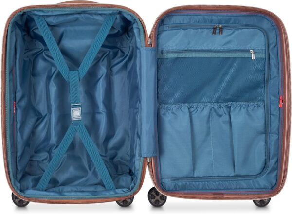 DELSEY PARIS Carrousel Hardside Expandable Luggage with Spinner Wheels, Graphite, Carry-on 21 Inch - Image 8