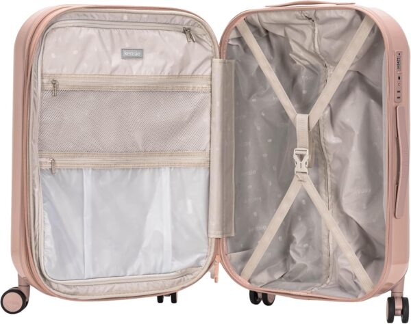 Travelers Club Women's Enchanting 3 Piece Luggage Set, Rose Dust - Image 7