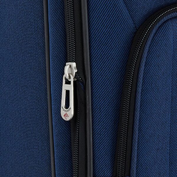 Travelers Club Swansea Carry-On Luggage, Navy Peony, 3 Piece Set - Image 8