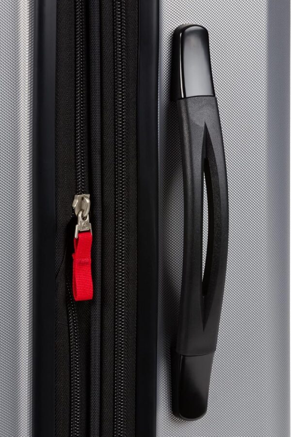 SwissGear 3750 Hardside Luggage with Spinner Wheels, Silver, 2-Piece Set (18.5/23) - Image 6