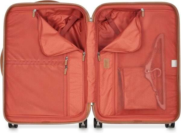 DELSEY PARIS Chatelet Air 2.0 Hardside Luggage with Spinner Wheels, Angora, Checked-Medium 24 Inch - Image 11