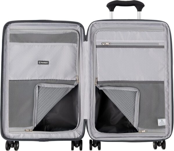 Travelpro Maxlite Air Hardside Expandable Luggage, 8 Spinner Wheels, Lightweight Hard Shell Polycarbonate, Shadow Grey, 2-Piece Set (21/25) - Image 3