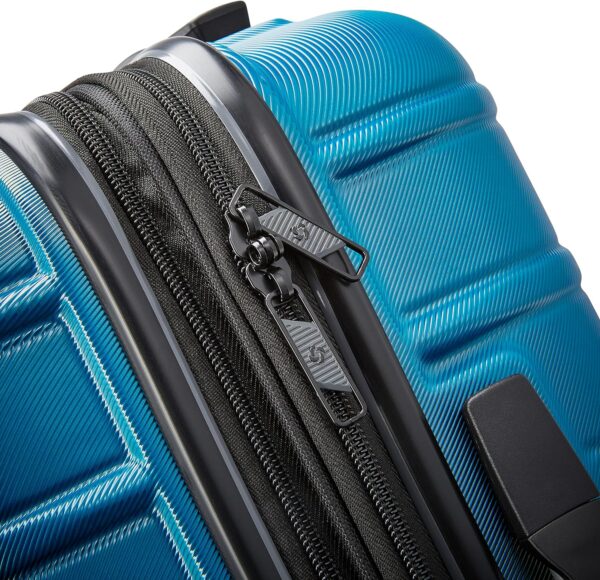 Samsonite Omni 2 Hardside Expandable Luggage with Spinner Wheels, 2-Piece Set (19/24), CARIBBEAN BLUE - Image 7