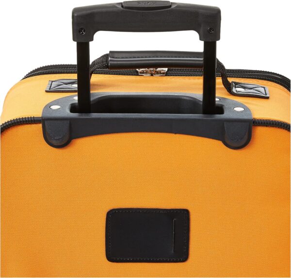 Rockland Fashion Softside Upright Luggage Set,Expandable, Orange, 2-Piece (14/19) - Image 8